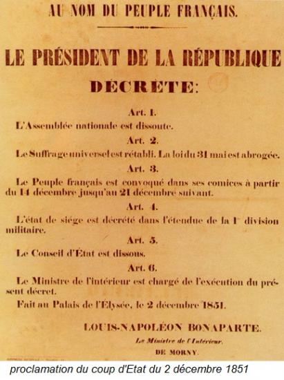Coup d'Etat du 2 décembre 1851